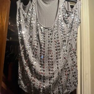 Off shoulders grey blouse